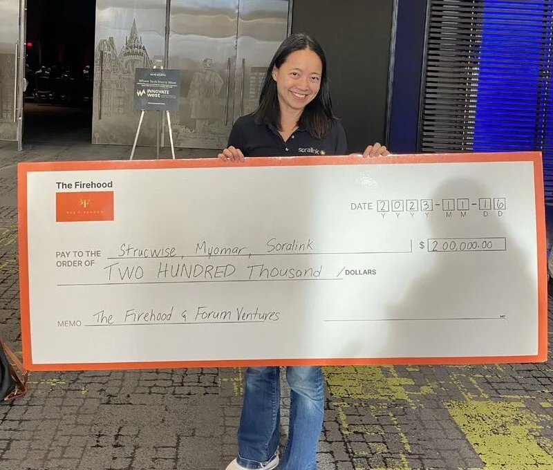 The Firehood SAAS NORTH Pitch Win