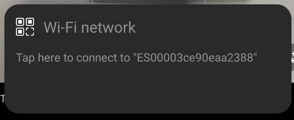 Android connect to network prompt
