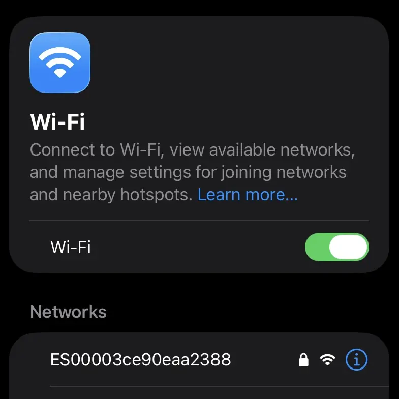 Apple network scanning